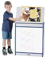 RAINBOW ACCENTS BIG BOOK EASEL WRITE-N-WIPE FRONT PURPLE