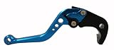 Motobrackets short adjustable BLUE clutch lever for Honda 2002-2003 CBR954RR, 2003-2009 CBR600RR, 2008-2009 CBR1000RR (Fireblade) and Yamaha 1999-2004 YZF R6, 2002-2003 YZF R1, 2001-2005 FZ1 Fazer, 2006-2009 R6S, 2005-2009 YZF R6, 2004-2009 YZF R1 Motobrackets short adjustable BLUE clutch lever for Honda 2002-2003 CBR954RR, 2003-2009 CBR600RR, 2008-2009 CBR1000RR (Fireblade) and Yamaha 1999-2004 YZF R6, 2002-2003 YZF R1, 2001-2005 FZ1 Fazer, 2006-2009 R6S, 2005-2009 YZF R6, 2004-2009 YZF R1