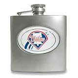 Philadelphia Phillies Stainless Steel Hip Flask