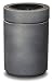 Barclay Cornerstone 40 gallon Fiberglass Open Top Dura-Tone and Endura-Crete Finish Waste Receptacle