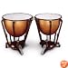 Standard Series Fiberglass Timpani Set Of 4 Concert Drums LKS404F set of 4 without tuning gauge
