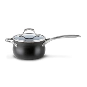 Calphalon Unison Nonstick 3 Quart Sauce Pan with Lid by Calphalon