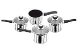 Judge Vista 5 Piece Draining Saucepan Set (Ref CL J3C1E)