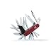 Victorinox Swiss Army CyberTool 41 Translucent Pocket Knife (Translucent Ruby)