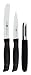 ZWILLING 38738000 TWIN® Grip Messerset, 3 tlg., schwarz