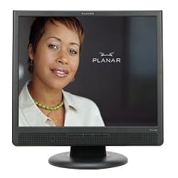 Planar PL1910M-BK 19-Inch Digital/Analog LCD Monitor with Speakers (Black)