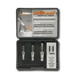 Alden 3017P DRILL-OUT Broken Bolt Extractor Kit - 3 Piece by Alden