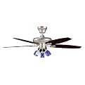 Bartlett Click-In Ceiling Fan Nickel (52")