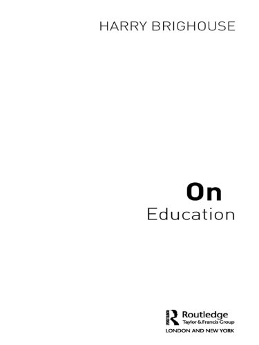 On Education (Thinking in Action)