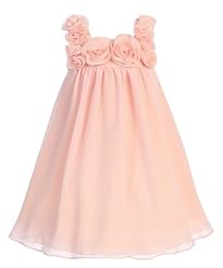 Girls Chiffon Flower-Girl Dress/Pageant Dress/Party Dress 