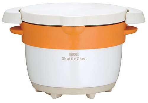 THERMOS 真空保温調理器 シャトルシェフ 1.6L 【2人用】 オレンジ KBB-1600 OR