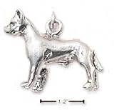 Sterling Silver American Staffordshire Terrier