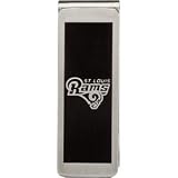 Stainless Steel St. Louis Rams Logo Money Clip