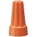 Morris Products 23373 Screw On Wire Connector, P3 Type, Orange, 22 - 14 Awg, 4 #16 w/1 #20 min: 1 #18 w/1 #20  Wire Combinations, 600V Max Voltage