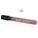 Sankuwen Lip Gloss Lipstick Matte Velvet Waterproof Super Long Lasting Not Fade (#18)