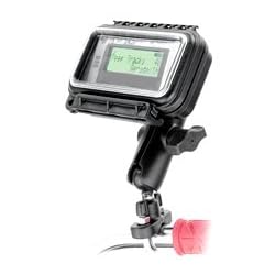 RAM Mounting Systems RAM-B-149Z-AQ3U Waterproof Small Aqua Box Device Holder with Handlebar Mount