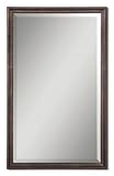 Uttermost 14442 B Renzo Vanity - Mirror Frame, Distressed Bronze with Gold Leaf Finish