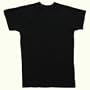 Mens Cotton Lycra T-Shirt by Pitbull in Black, Medium
