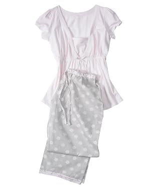 Colourwash Floral Nursing Pyjamas