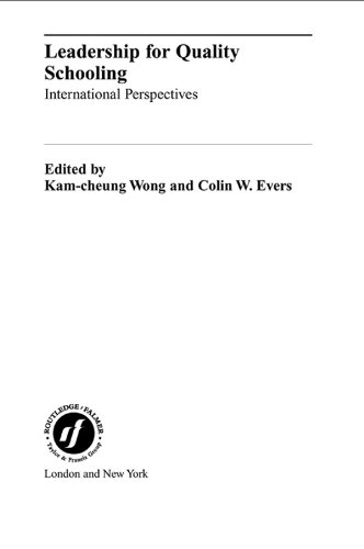 Leadership for Quality Schooling (Student Outcomes and the Reform of Education)