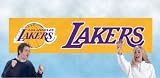 NBA Los Angeles Lakers 8 Foot Banner