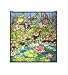 Meyda Tiffany 21915 27.75 Inch W X 30 Inch H Woodland Lilypond Window