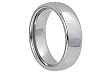 Tungsten Carbide 7mm Comfort Fit Men's Plain Band [406]