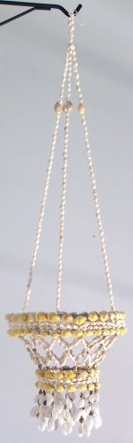 Shell Plant Hanger 29" Seashell Shells Seashells