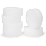 Styrofoam Round White 3x1 6/pk