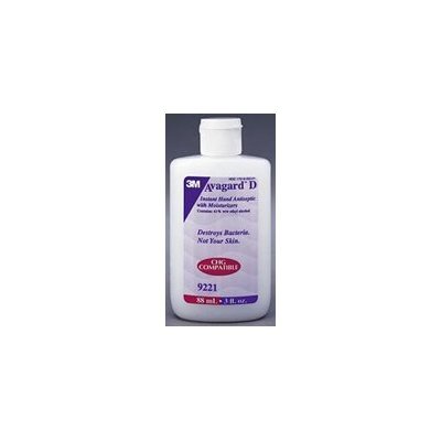 3M AVAGARD D INSTANT HAND ANTISEPTIC GEL WITH MOISTURIZERS FULL CASE OF 48 3 oz. BOTTLES