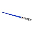 Star Wars The Clone Wars Blue Basic Lightsaber with Black & Grey Handle