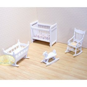 Melissa & Doug Nursery Victorian Dollhouse Furniture
