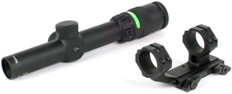 Trijicon AccuPoint TR24-3G: 1-4x24, German #4 Crosshair & Green Dot & FREE SPR Scope Mount