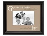 Review Jaf Gifts  / 4x6 Grandchildren Picture Frame PHRASEOLOGY - Black