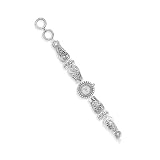 CleverSilver's Ornate Fashion Toggle Watch