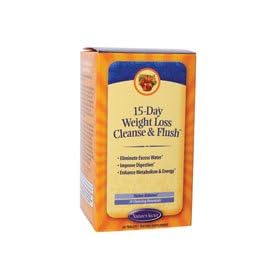 Nature's Secret - 15 Day Weight Loss Cleanse & Flush, 60 tablets