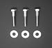 Stainless Steel Hardware for BX1 and BX2 Gate Extension