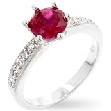 Ruby Red Classic Everyday Ring