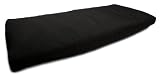 Strathwood St. Thomas 2-Seater Loveseat Cushion, Black