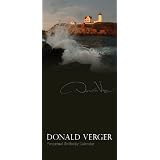 Donald Verger Perpetual Birthday Remembrance Photography Calendar New England Lighthouse Cover (lighthouse Cover) ~ Donald Verger Photography