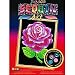 Ksg Arts and Crafts Sequin Art 1001 Red Rose Picture Kit Containing 275mm x 370mm Polystyrene Framed