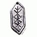Prosperity Rune - Pewter Pendant (On Chain - 24")