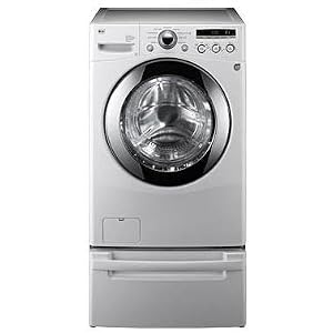 LG : WM2301HW 27in Front-Load Washer with 4.2 cu. ft. Capacity White