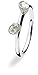 SPINNING Jewelry Damenring 925 Sterling Silber *ELLIPTICAL* Zirkonia