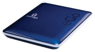 Iomega eGo 320GB USB 2.0 Portable Hard Drive - Midnight Blue