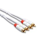 Hosa BRR010X2 Beatport Stereo Dual RCA to RCA Cable, 10-Feet