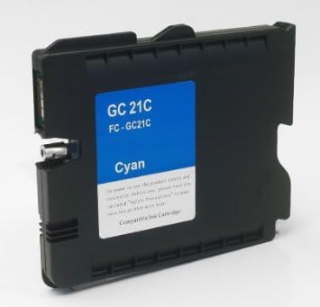 Ricoh GC-21C (405533) Cyan Compatible Gel Ink Cartridge