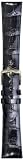 Hadley-Roma Men's MS2009RA-160 16-mm Black Genuine Alligator Leather Watch Strap
