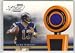 2002 Playoff Piece of the Game Materials #35 Kurt Warner - St Louis Rams (Piece of Authentic Game-Worn Jersey) (Football Cards)