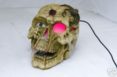 Skull Vampire Fogger Halloween Decoration